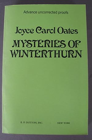 Immagine del venditore per Mysteries of Winterthurn venduto da Dale A. Sorenson