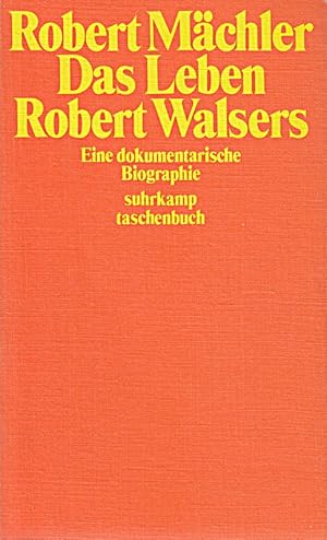 Seller image for Das Leben Robert Walsers: Eine dokumentarische Biographie (suhrkamp taschenbuch) for sale by Die Buchgeister