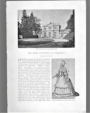 Seller image for The House Of Madame De Pompadour for sale by Legacy Books II