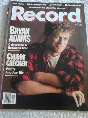 Record [Magazine]; December 1985; Bryan Adams on Cover [Periodical]