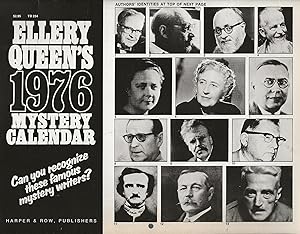 ELLERY QUEEN'S 1976 MYSTERY CALENDAR
