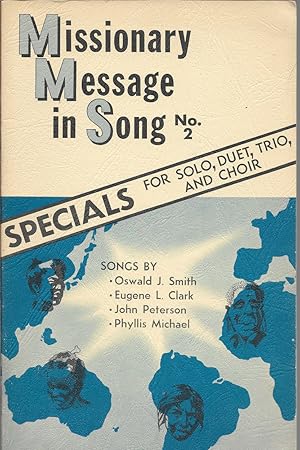 Immagine del venditore per The Missionary Message in Song No. 2 venduto da First Class Used Books