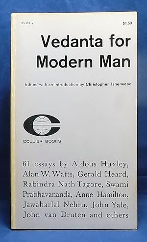 Seller image for Vedanta for Modern Man for sale by Wormhole Books