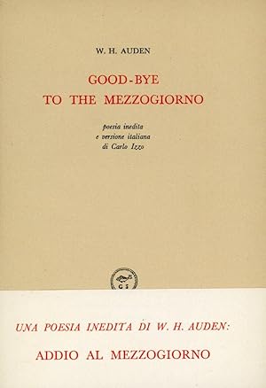 Good-bye to the Mezzogiorno