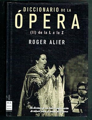 Diccionario de la ópera, volumen II. De la L a la Z.