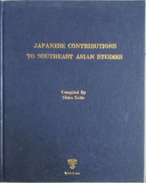 Seller image for Japanese Contributions to Southeast Asian Studies for sale by SEATE BOOKS
