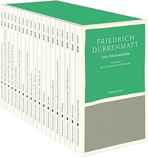 Seller image for Friedrich Drrenmatt. Das Prosawerk in 19 Bnden. for sale by artbook-service