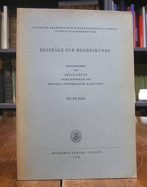 Beiträge zur Meereskunde. Heft 30/31 mit 95 Abbildungen und 14 Tafeln.