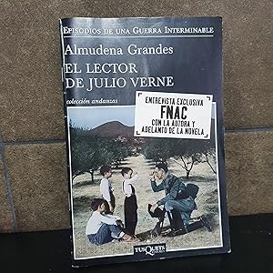 Immagine del venditore per Entrevista exclusiva FNAC con la autora y adelanto de la novela. El lector de Julio Verne. Almudena Grandes. venduto da Lauso Books