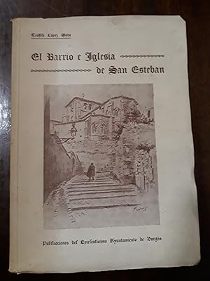 Imagen del vendedor de El Barrio e iglesia de San Esteban a la venta por Domiduca Libreros