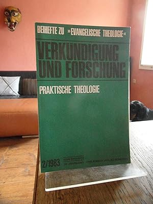 Seller image for Beihefte zu "Evangelische Theologie" Verkndigung und Forschung. Praktische Theologie. 2 / 1983. for sale by Antiquariat Floeder