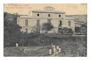 Postal nº 16 S. Ginés de Vilasar. Torre Roura del Sr. Ramon Casals