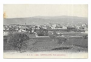 Postal A.T.V.- 606 Granollers. Vista Panoramica