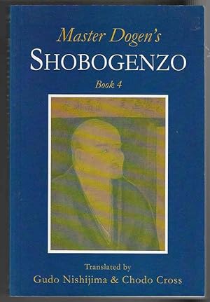 Bild des Verkufers fr Master Dogen's Shobogenzo Book 4 zum Verkauf von Walden Books