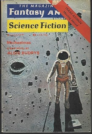 Image du vendeur pour The Magazine of FANTASY AND SCIENCE FICTION (F&SF): August, Aug. 1976 ("Michaelmas") mis en vente par Books from the Crypt
