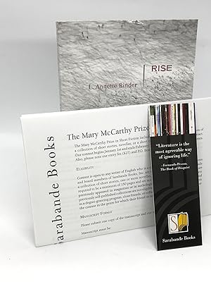 Immagine del venditore per Rise: Stories (Mary McCarthy Prize in Short Fiction) (First Edition) venduto da Dan Pope Books