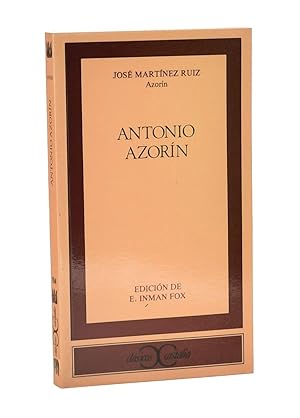 Immagine del venditore per ANTONIO AZORN venduto da Librera Monogatari