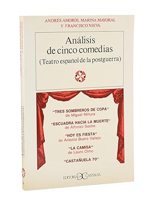 Bild des Verkufers fr ANLISIS DE CINCO COMEDIAS (TEATRO ESPAOL DE LA POSTGUERRA) zum Verkauf von Librera Monogatari