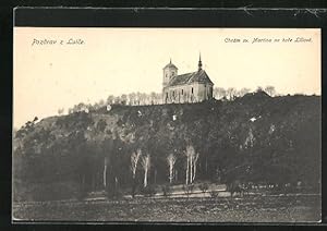 Bild des Verkufers fr Ansichtskarte Lulec, Chrm sv. Martina na hore Liliov zum Verkauf von Bartko-Reher
