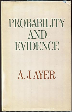 Imagen del vendedor de Probability and Evidence a la venta por Evening Star Books, ABAA/ILAB