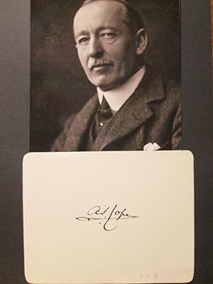 Original Autograph Sir Arthur Stockdale Cope (1857-1940) Portrait Painter // Autogramm signiert s...