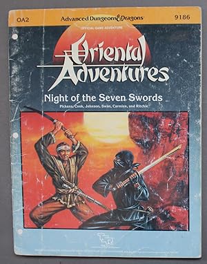 NIGHT OF THE SEVEN SWORDS ( AD&D Oriental Adventures Official Game Adventure 9186/OA2; TSR Inc.; ...