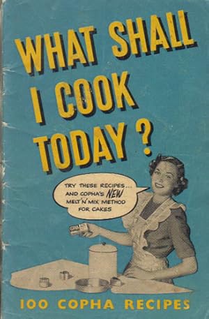 Imagen del vendedor de WHAT SHALL I COOK TODAY? a la venta por Black Stump Books And Collectables