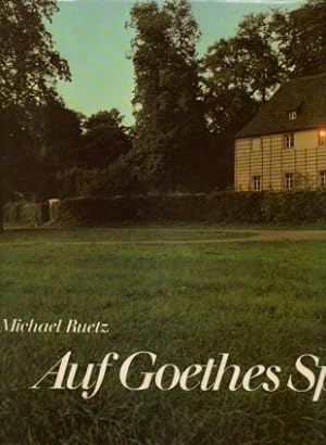 Bild des Verkufers fr Auf Goethes Spuren : Sttten u. Landschaften. zum Verkauf von Auf Buchfhlung