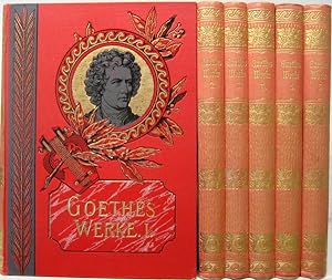 Goethes Werke. In Auswahl. Illustrierte Ausgabe.