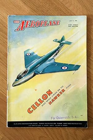 Seller image for The Aeroplane No. 1987 - July 8, 1949. Cellon High Speed Finish on the Hawker P1052 for sale by AMSELBEIN - Antiquariat und Neubuch