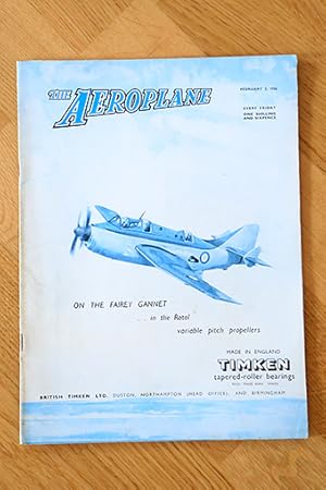 Seller image for The Aeroplane No. 2324, February 3, 1956. for sale by AMSELBEIN - Antiquariat und Neubuch