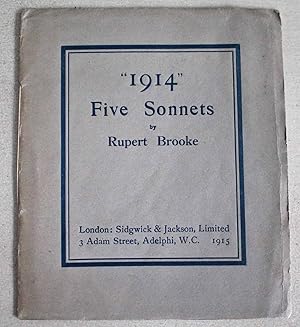 "1914" Five Sonnets First edition