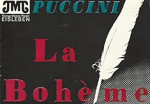 Seller image for Programmheft Giacomo Puccini LA BOHEME Premiere 7. November 1981 Spielzeit 1981 / 82 for sale by Programmhefte24 Schauspiel und Musiktheater der letzten 150 Jahre