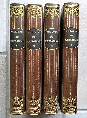 Théatre de Emile Bergerat .4 volumes, complet