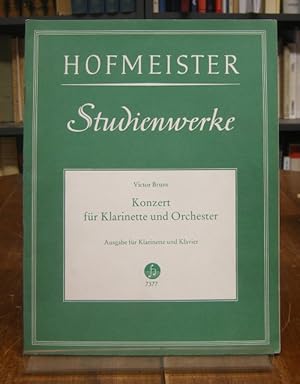 Konzert für Klarinette und Orchester, op. 26. Ausgabe für Klarinette und Klavier. 7. Auflage.