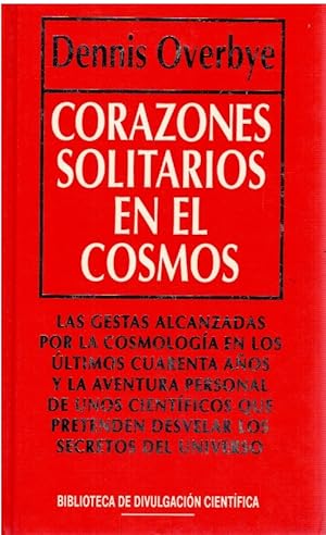 Seller image for Corazones solitarios en el cosmos for sale by Librera Dilogo