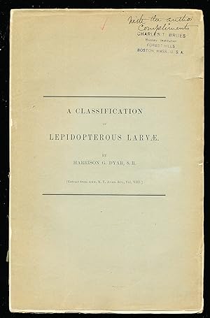 A Classification of Lepidopterous Larvae
