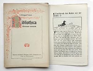 Catalogus Primus. Katalog 1. Bibliotheca librorum rariorum.