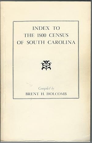 Image du vendeur pour Index to the 1800 Census of South Carolina mis en vente par MyLibraryMarket