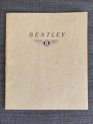 Abridged Particulars of Bentley (Mark VI) Four and a Quarter Litre Silent Sports Car