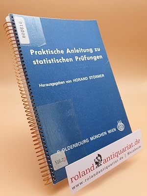 Seller image for Praktische Anleitung zu statistischen Prfungen. for sale by Roland Antiquariat UG haftungsbeschrnkt