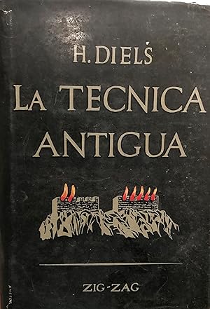 La técnica antigua. Traducción Juan Gómez Millas