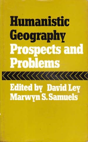 Seller image for Humanistic Geography: Prospects and Problems for sale by Goulds Book Arcade, Sydney