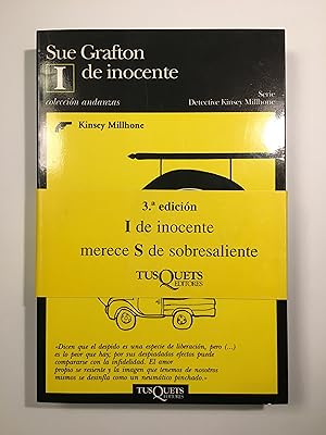 Imagen del vendedor de I de inocente a la venta por SELECTA BOOKS