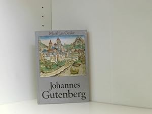 Bild des Verkufers fr Johannes Gutenberg zum Verkauf von Book Broker