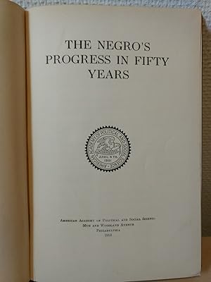 The Negro's Progress in Fifty Years.