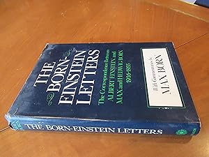 Seller image for THE BORN-EINSTEIN LETTERS Correspondence between Albert Einstein and Max and Hedwig Born from 1916 to 1955 with Commentaries by Max Born for sale by Arroyo Seco Books, Pasadena, Member IOBA