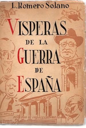 Immagine del venditore per Vsperas de la guerra de Espaa . venduto da Librera Astarloa