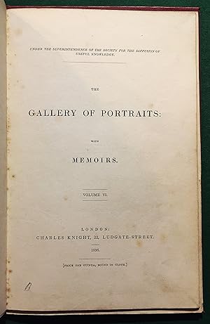 Two offprints relating to Edward Jenner: The Gallery of Portraits: with Memoirs c/w The Imperial ...