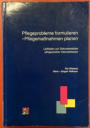 Bild des Verkufers fr Pflegeprobleme formulieren - Pflegemanahmen planen, Leitfaden zur Dokumentation pflegerischer Interventionen zum Verkauf von biblion2